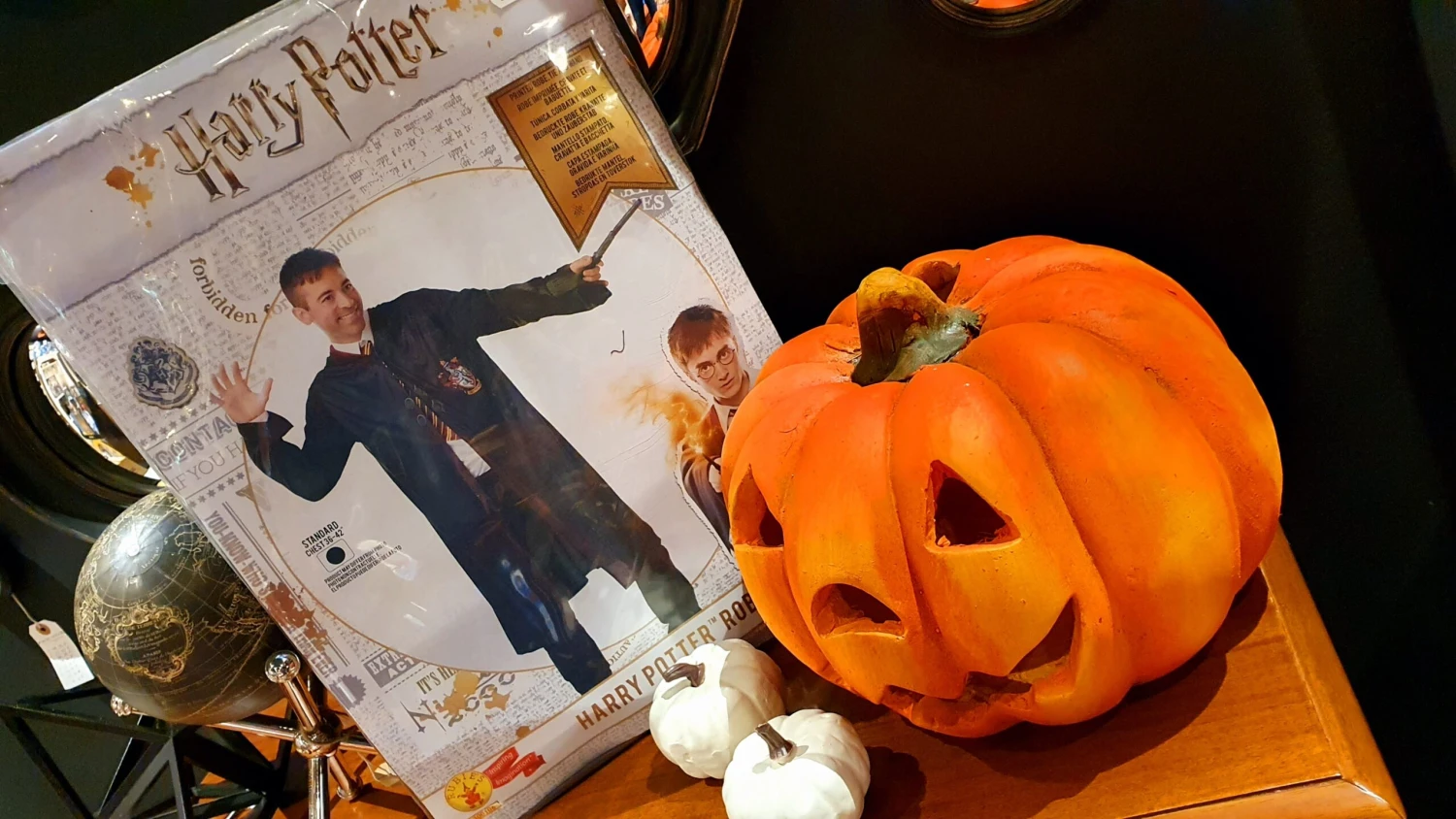 Déguisement Adulte Harry Potter + Baguette + Cravate 5 Déguisement Adulte Harry Potter + Baguette + Cravate – Image 3