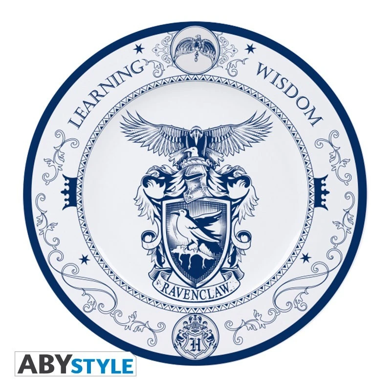 Set De 4 Assiettes Harry Potter - Les 4 Maisons De Poudlard 7 Set De 4 Assiettes Harry Potter - Les 4 Maisons De Poudlard – Image 5
