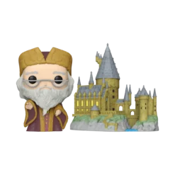 FUNKO Figurine Pop! Town Dumbledore W/Hogwarts
