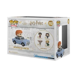 Funko Pop! Rides: The Chamber Of Secrets 20th Anniversary - Ron Weasley With Ford Anglia -Les 4 Maisons Boutique 65654 hpcos20th ronwithcar poprides glam 2 web