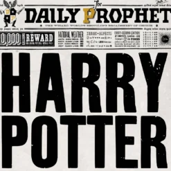 Poster Daily Prophet Undesirable No1 - MinaLima -Les 4 Maisons Boutique affiche gazette sorcier harry potter indesirable no1