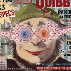 Poster The Quibbler - MinaLima -Les 4 Maisons Boutique affiche le chicaneur lorgnospectres luna lovegood harry potter