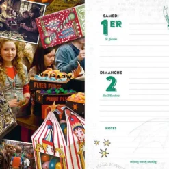 Agenda Harry Potter 2023-2024 -Les 4 Maisons Boutique agenda harry potter 2023 2024 09