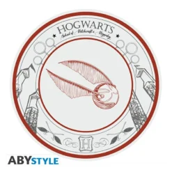 Set 4 Assiettes Harry Potter En Porcelaine 12 Set 4 Assiettes Harry Potter En Porcelaine -Les 4 Maisons Boutique assiette harry potter vif dor