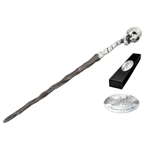 Noble Collection Baguette Mangemort (Crâne) Collector - Harry Potter 3 Noble Collection Baguette Mangemort (Crâne) Collector - Harry Potter