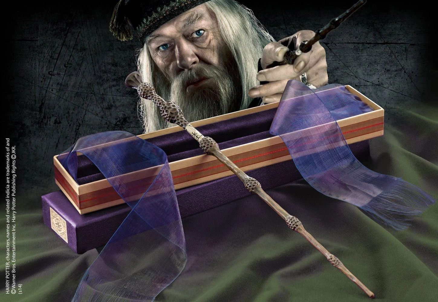 Noble Collection Baguette De Sureau (Dumbledore) - Ollivander - Harry Potter 4 Noble Collection Baguette De Sureau (Dumbledore) - Ollivander - Harry Potter – Image 2