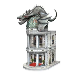 Puzzle 3D Banque Gringotts Dragon - Harry Potter -Les 4 Maisons Boutique banque gringotts dragon harry potter puzzle 3d