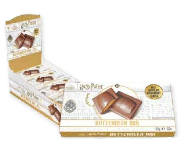 Barre Chocolat Fourrée Crémeux Bière Au Beurre - Harry Potter 3 Barre Chocolat Fourrée Crémeux Bière Au Beurre - Harry Potter