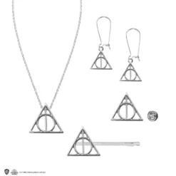 Set 4 Bijoux Reliques De La Mort - Harry Potter