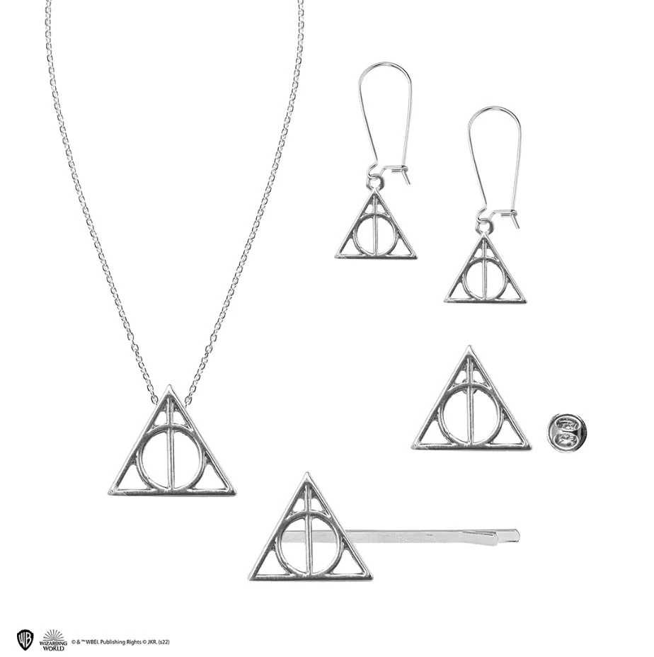 Set 4 Bijoux Reliques De La Mort - Harry Potter 3 Set 4 Bijoux Reliques De La Mort - Harry Potter