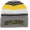 Bonnet Quidditch Poufsouffle 1 Bonnet Quidditch Poufsouffle -Les 4 Maisons Boutique bonnet harry potter poufsouffle quidditch