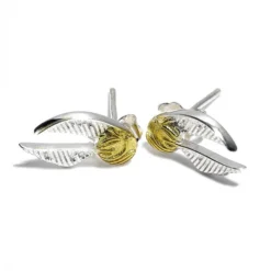 Clous D'oreilles Vif D'Or En Argent - Harry Potter