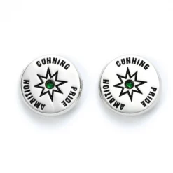 Set De 3 Boucles D'oreilles Serpentard- Harry Potter -Les 4 Maisons Boutique boucles doreilles serpentard harry potter the carat shop2 1