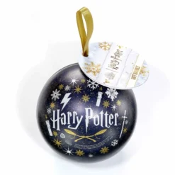 Boule De Noël Poudlard Yule Ball Et Boucles D'oreilles éclairs - Harry Potter -Les 4 Maisons Boutique boule noel boucle oreille eclair bijou harry potter2