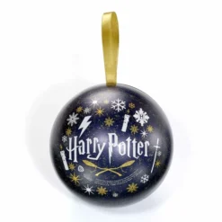 Boule De Noël Poudlard Yule Ball Et Boucles D'oreilles éclairs - Harry Potter -Les 4 Maisons Boutique boule noel boucle oreille eclair bijou harry potter3