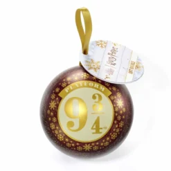Boule De Noël Et Collier Voie 9 3/4 - Harry Potter 9 Boule De Noël Et Collier Voie 9 3/4 - Harry Potter -Les 4 Maisons Boutique boule noel collier voie 9 3 4 harry potter2 1