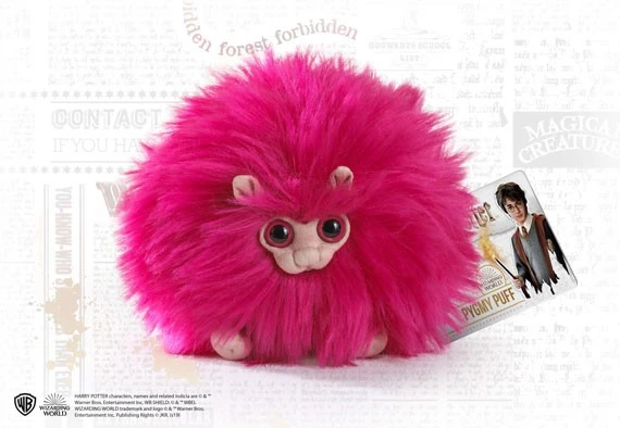 Peluche Boursouflet Rose - Noble Collection - Harry Potter 3 Peluche Boursouflet Rose - Noble Collection - Harry Potter