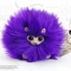 Peluche Boursouflet Violet - Noble Collection - Harry Potter -Les 4 Maisons Boutique boursouflet violet
