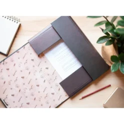 Farde à Rabats & élastique Vif D'Or Harry Potter -Les 4 Maisons Boutique cahier rangement harry potter vif dor