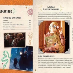Carnet Magique - Amis & Ennemis - Harry Potter -Les 4 Maisons Boutique carnet magique amis et ennemis harry potter 03