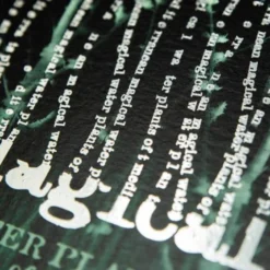 Carte De Voeux - Propriétés Plantes Aquatiques -Les 4 Maisons Boutique carte anniversaire harry potter minalima water plants