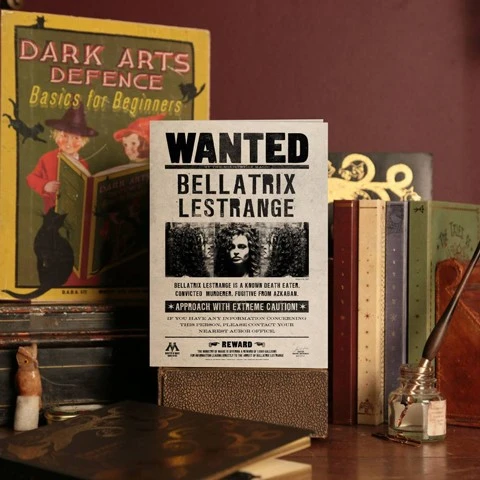 Carte De Voeux Lenticulaire - Bellatrix Lestrange Wanted 5 Carte De Voeux Lenticulaire - Bellatrix Lestrange Wanted – Image 3