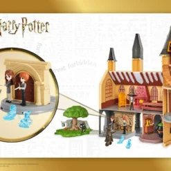 Le Château Magique De Poudlard Magical Minis 13 Le Château Magique De Poudlard Magical Minis -Les 4 Maisons Boutique chateau poudlard harry potter jouet
