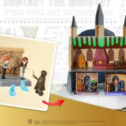 Le Château Magique De Poudlard Magical Minis 19 Le Château Magique De Poudlard Magical Minis -Les 4 Maisons Boutique chateau poudlard poupee harry potter spinmaster