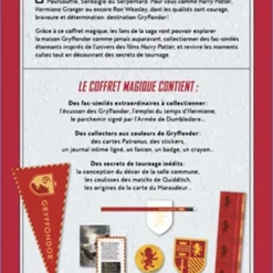 Destination Gryffondor - Coffret Magique Du Monde Des Sorciers 8 Destination Gryffondor - Coffret Magique Du Monde Des Sorciers -Les 4 Maisons Boutique coffret harry potter destination gryffondor