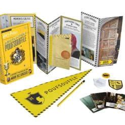 Destination Poufsouffle - Coffret Magique Du Monde Des Sorciers -Les 4 Maisons Boutique coffret harry potter destination poufsouffle 1