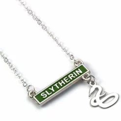 Collier Serpentard Barre & Charm - Harry Potter