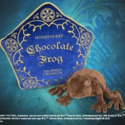 Noble Collection Coussin Chocogrenouille Et Peluche - Harry Potter -Les 4 Maisons Boutique coussin peluche chocogrenouille