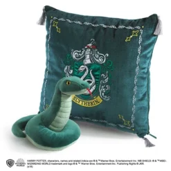 Coussin Serpentard Et Peluche - Noble Collection Harry Potter -Les 4 Maisons Boutique coussin serpentard et peluche noble collection harry potter