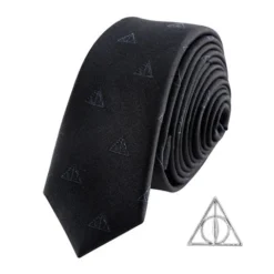 Cinereplicas Cravate Reliques De La Mort Et Pin’s (deluxe) - Harry Potter