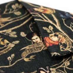 Les 4 Maisons Boutique -Les 4 Maisons Boutique cushion cover black family tapestry minalima harry potter scaled