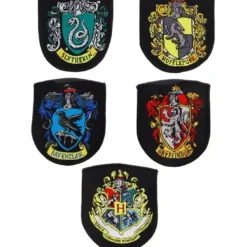Cinereplicas 5 écussons Maisons De Poudlard