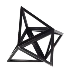 Elevated Tetrahedron Black