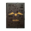 Farde à Rabats & élastique Vif D'Or Harry Potter 1 Farde à Rabats & élastique Vif D'Or Harry Potter -Les 4 Maisons Boutique farde a rabat harry potter