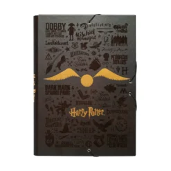 Farde à Rabats & élastique Vif D'Or Harry Potter