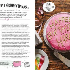 Harry Potter - Le Livre De Cuisine Officiel -Les 4 Maisons Boutique gateau anniversaire hagrid harry potter
