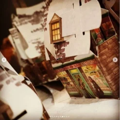 Le Grand Livre POP-UP De Poudlard ÉDITION COFFRET -Les 4 Maisons Boutique grand livre pop up poudlard coffret 10