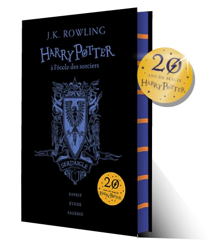 Edition Serdaigle 20 Ans Harry Potter à L'école Des Sorciers 3 Edition Serdaigle 20 Ans Harry Potter à L'école Des Sorciers