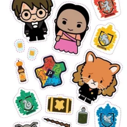 Harry Potter - Le Livre D'Activités De Poudlard -Les 4 Maisons Boutique harry potter le livre dactivites de poudlard stickers 02