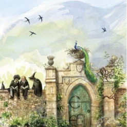 Harry Potter - Une Année De Magie - Illustré Par Jim Kay -Les 4 Maisons Boutique harry potter une annee de magie jim kay livre 08