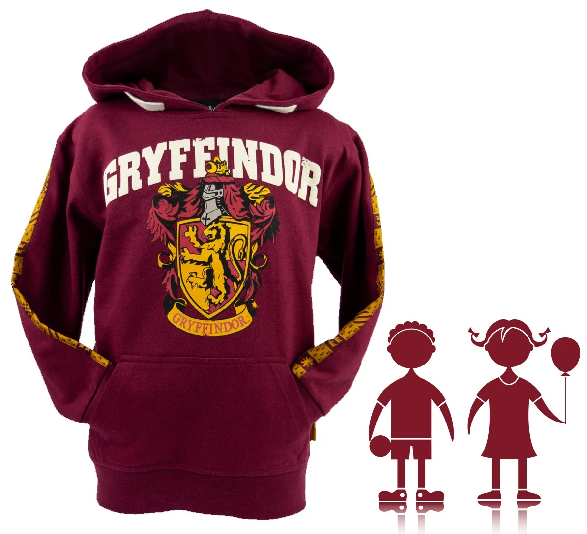 Sweat ENFANT à Capuche Gryffindor (Gryffondor) 3 Sweat ENFANT à Capuche Gryffindor (Gryffondor)