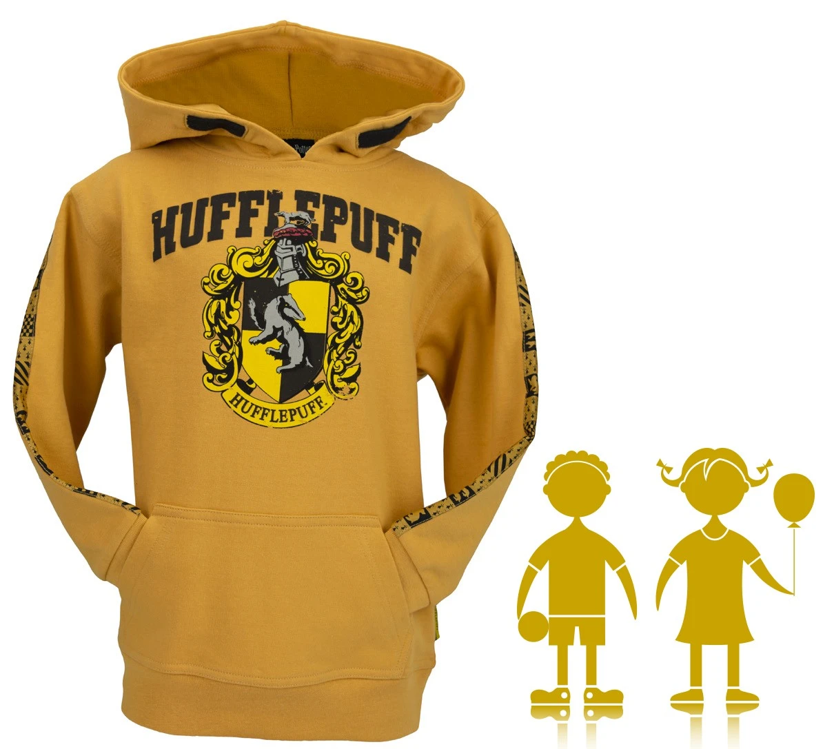 Sweat ENFANT à Capuche Hufflepuff (Poufsouffle) 3 Sweat ENFANT à Capuche Hufflepuff (Poufsouffle)