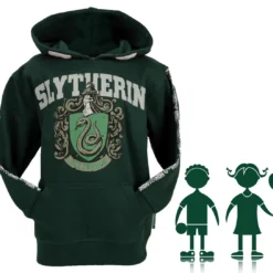 Sweat ENFANT à Capuche Slytherin (Serpentard)