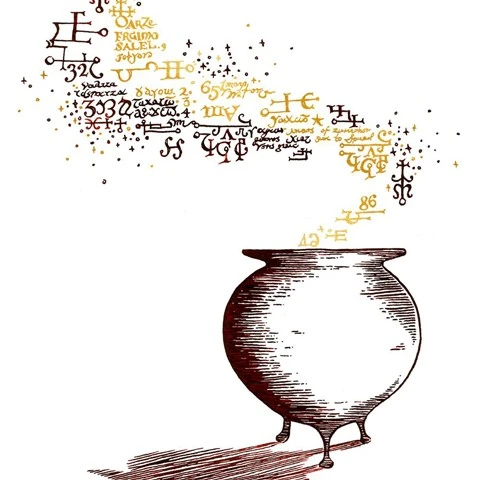 Carte De Voeux - Manuel Avancé De Préparation Des Potions 4 Carte De Voeux - Manuel Avancé De Préparation Des Potions – Image 2