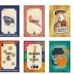 Jeu Potions Magiques Harry Potter -Les 4 Maisons Boutique jeu carte harry potter porions magiques