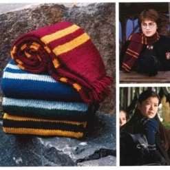 Harry Potter - La Magie Du Tricot - Livre Broché -Les 4 Maisons Boutique la magie du tricot harry potter 02